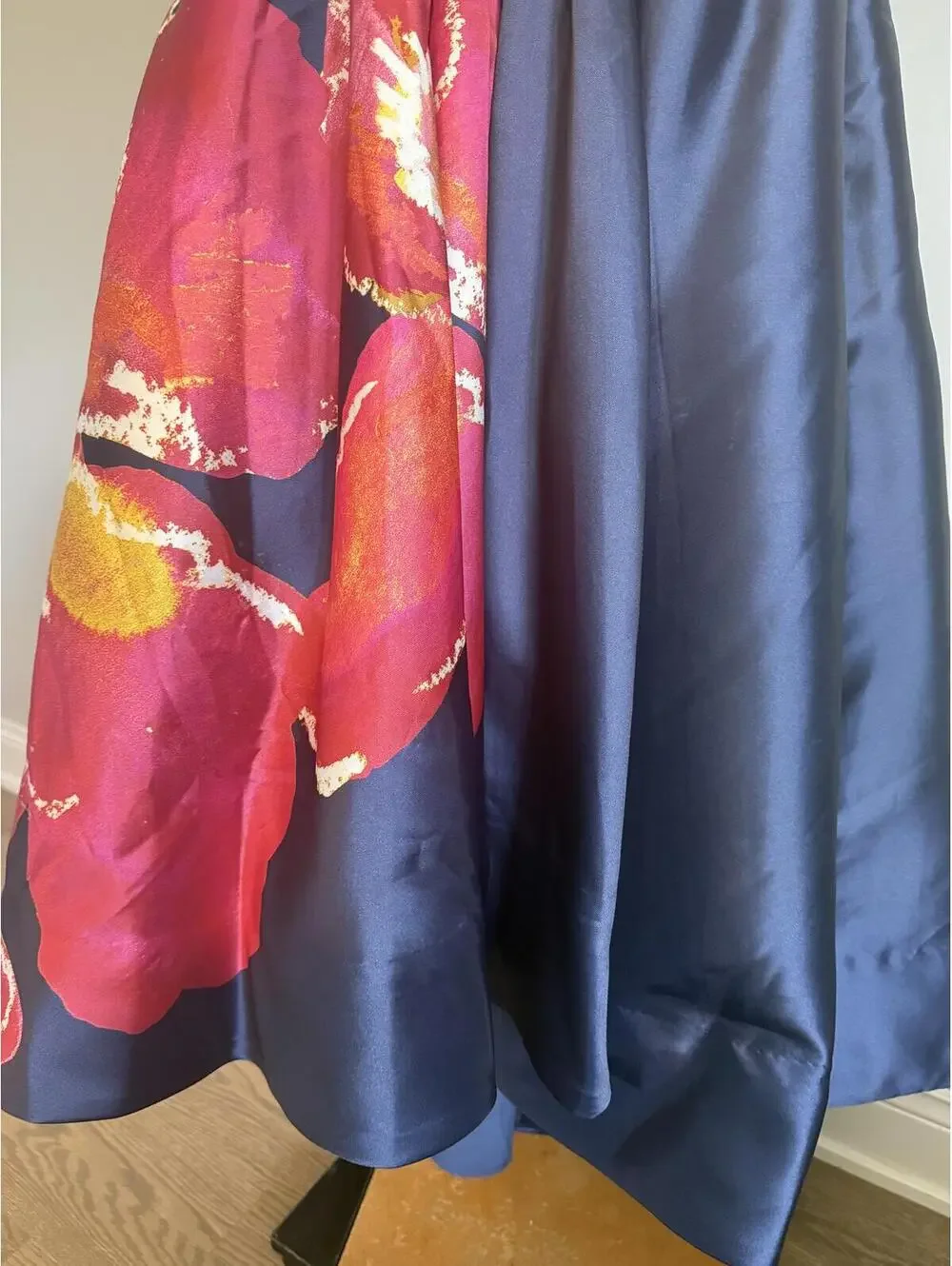 Hutch Shyloh Floral Mikado High Low Gown - Picture 10 of 16